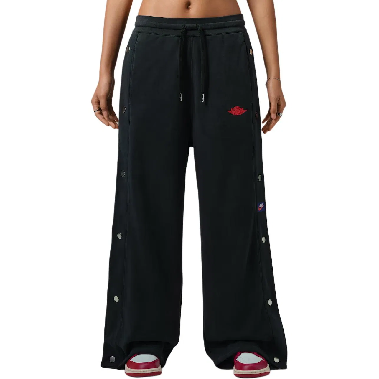 Женские спортивные штаны из трикотажа Nike, Black
