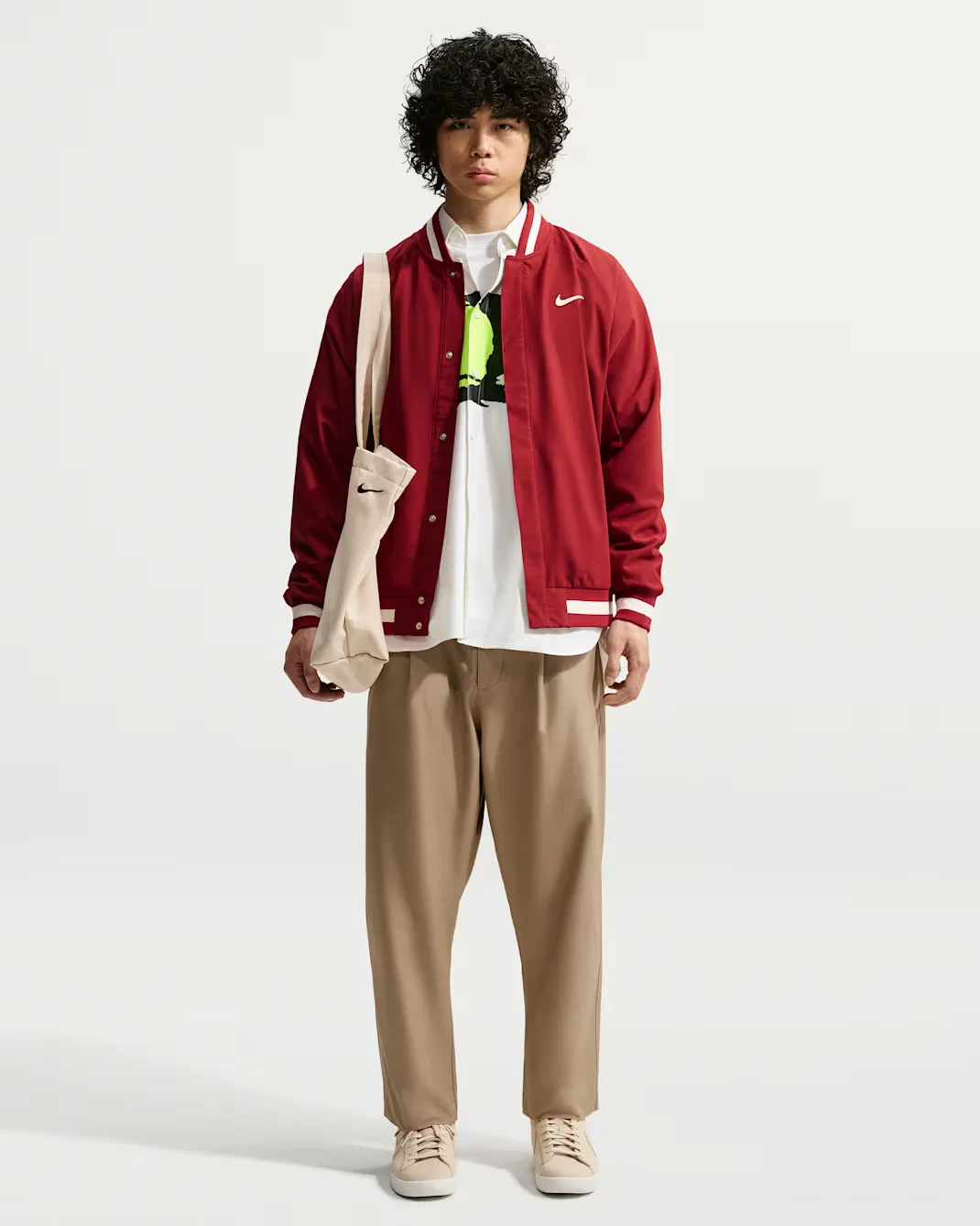 Мужские плиссированные брюки Nike Club Rules, Parachute Beige/Parachute Beige