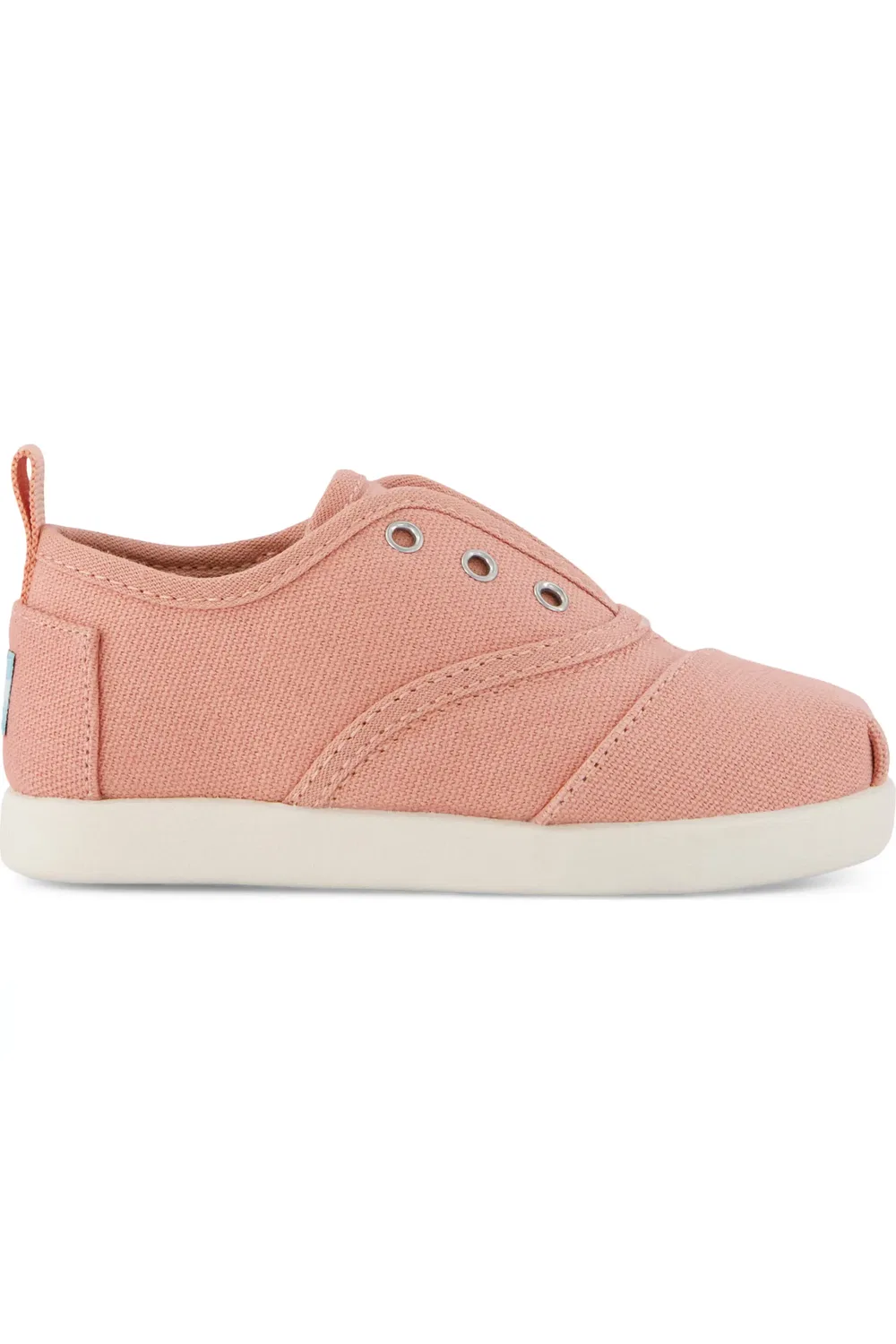 Детские кроссовки легкие на липучке Cordones Plus TOMS, средне-розовый — фото 4