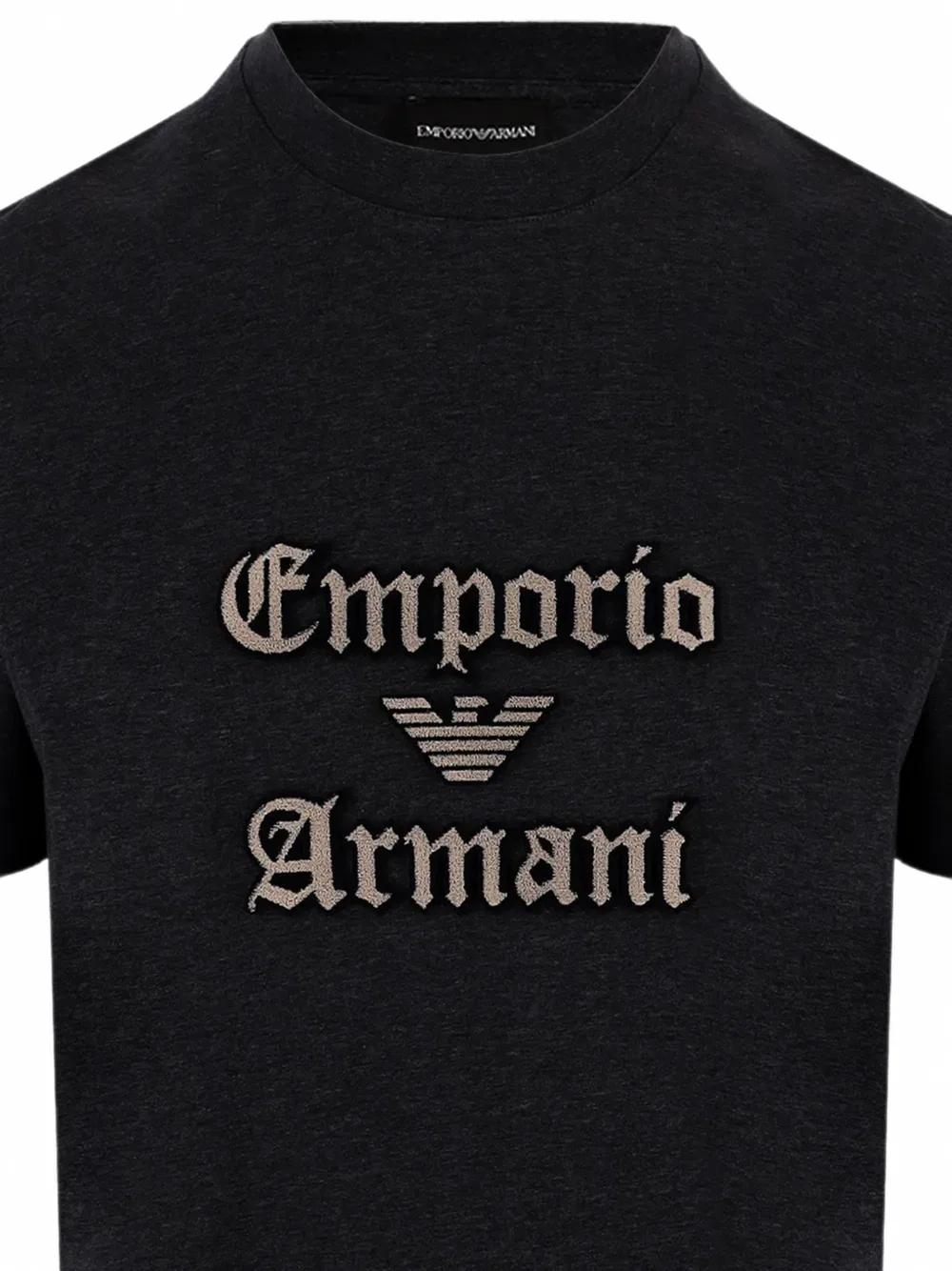 Футболка Heavy Emporio Armani, черный — фото 3