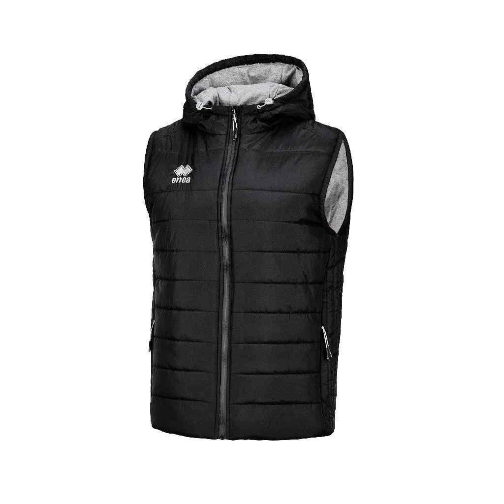 Детская утепленная безрукавка Errea Bjorn Sleeveless Jr, Schwarz