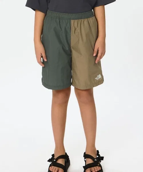 Детские шорты нейлоновые с принтом Versatile Short THE NORTH FACE, Green — фото 3