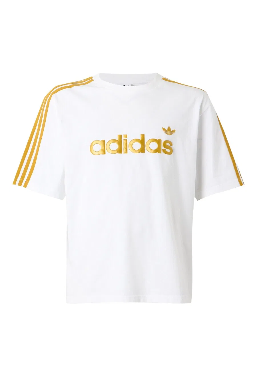 Футболка ADIDAS ORIGINALS 'LNR' белого цвета