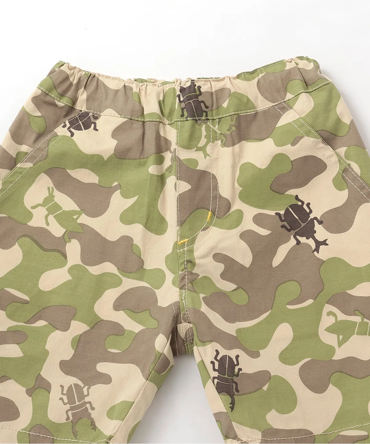 Детские брюки-карго с камуфляжным принтом, модель Insect Camo, kladskap, Beige — фото 3