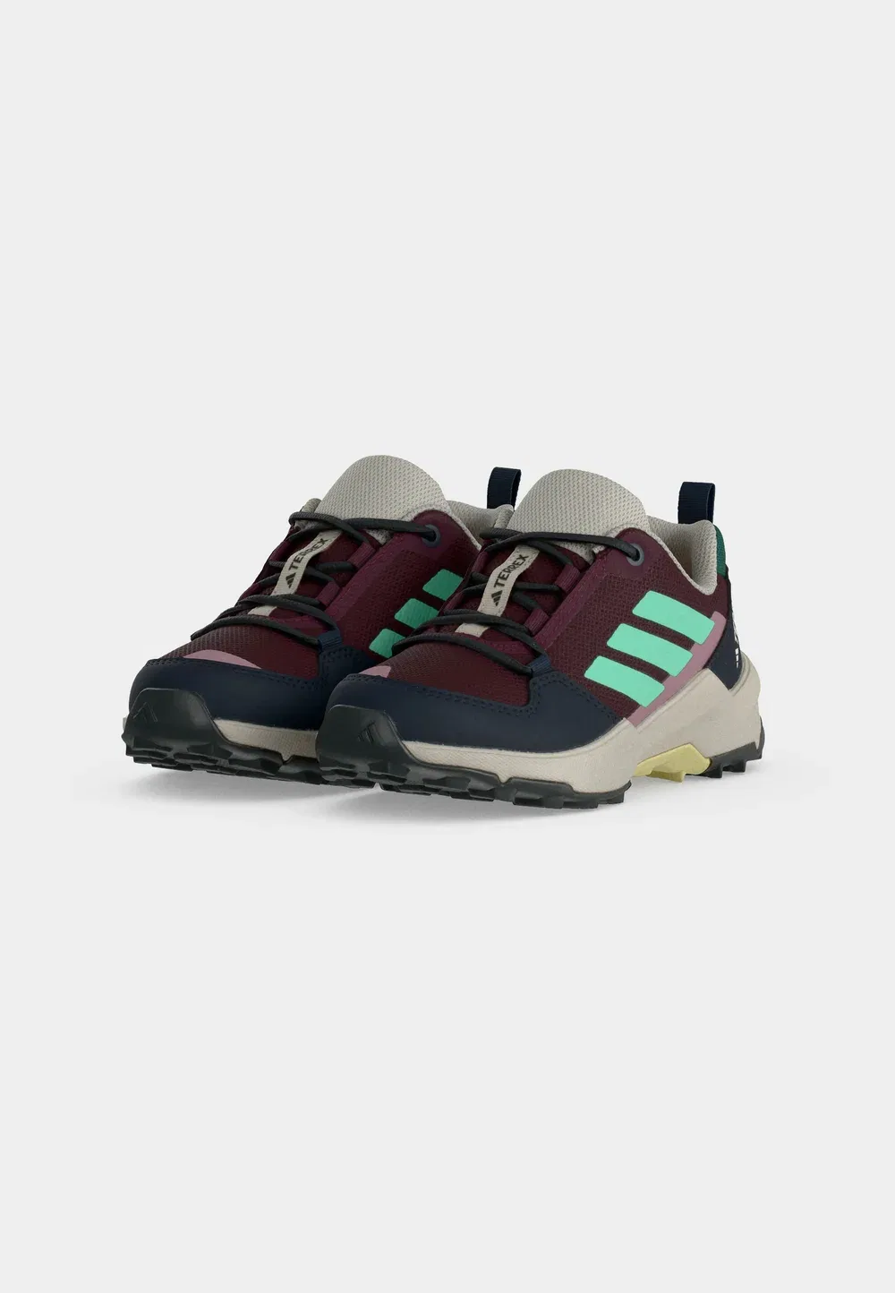 Унисекс походные ботинки Ax4S Adidas Terrex, Maroon/Pulse Mint/Legend Ink — фото 3