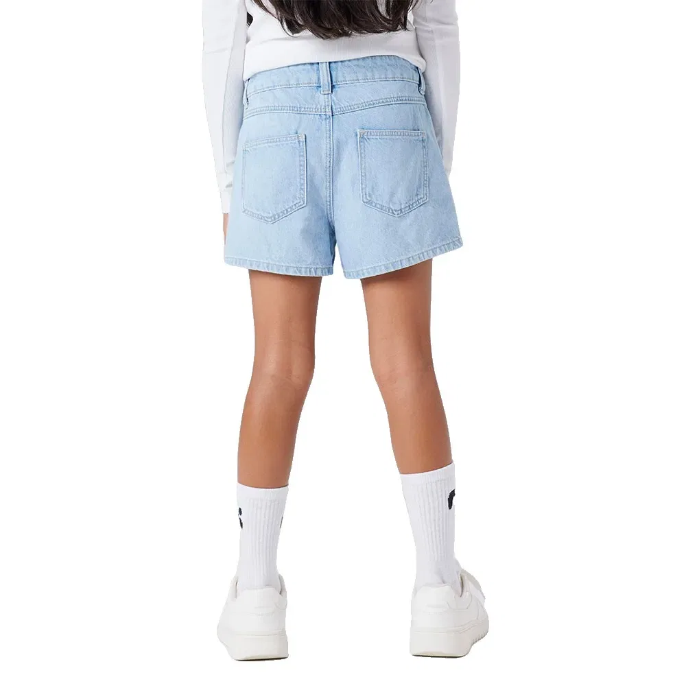 Шорты джинсовые Mom Fit Rose 1141 Name It, синий — фото 2