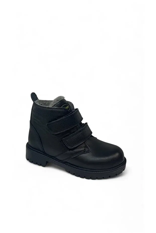 Детские ботинки для мальчиков с мехом Tekiner, Black