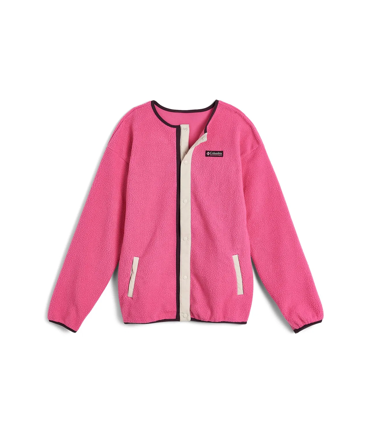 Флис на кнопках Helvetia Full Snap Fleece (для маленьких и больших детей) Columbia Kids, Nico/Dark Stone