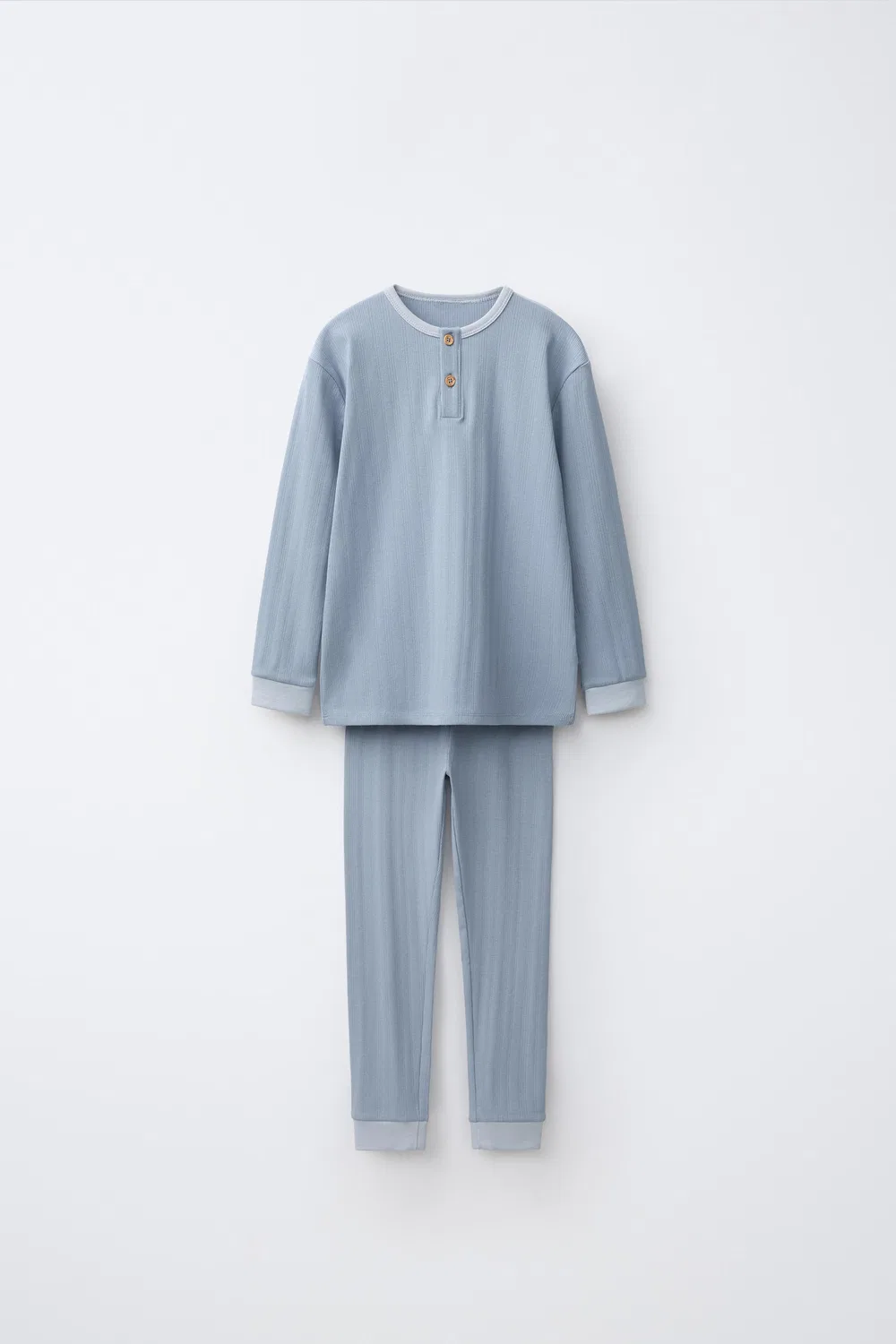 2-6 лет / Однотонная фактурная пижама ZARA, Blue