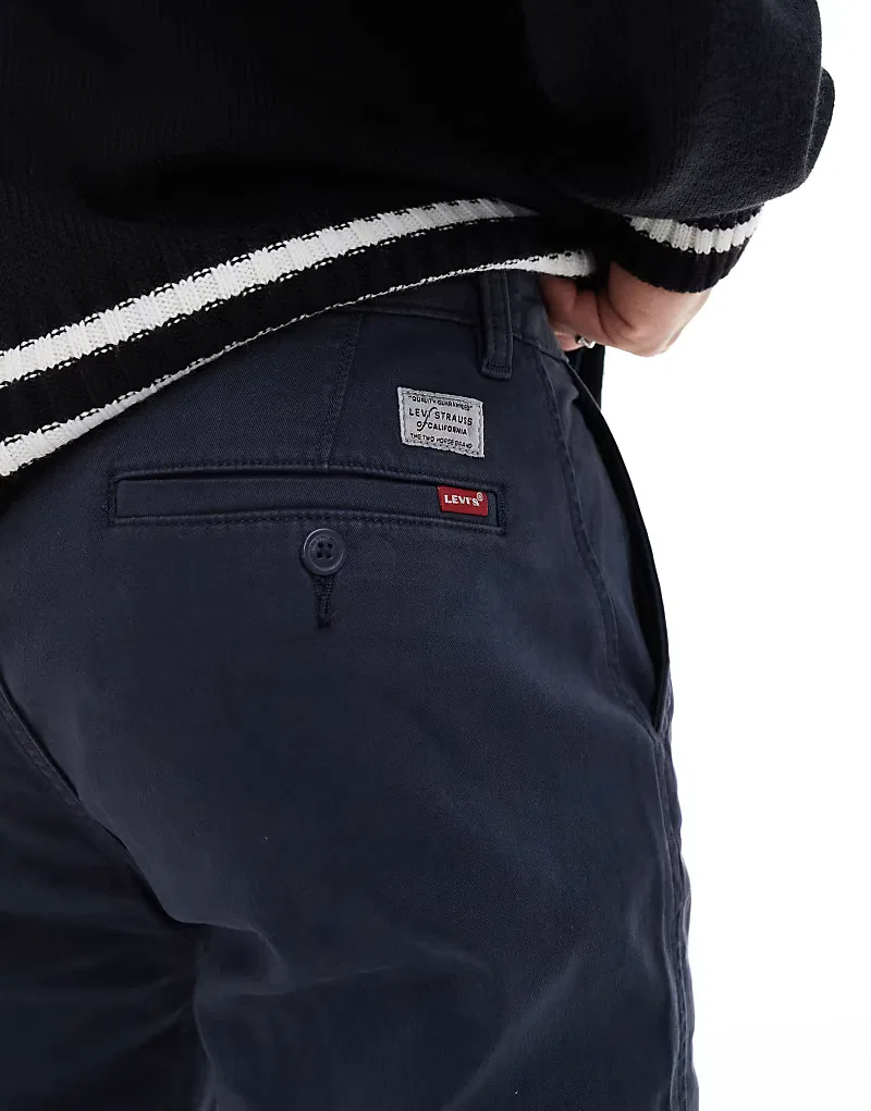 Брюки Levi's XX Chino прямого кроя из саржи, темно-синий — фото 2