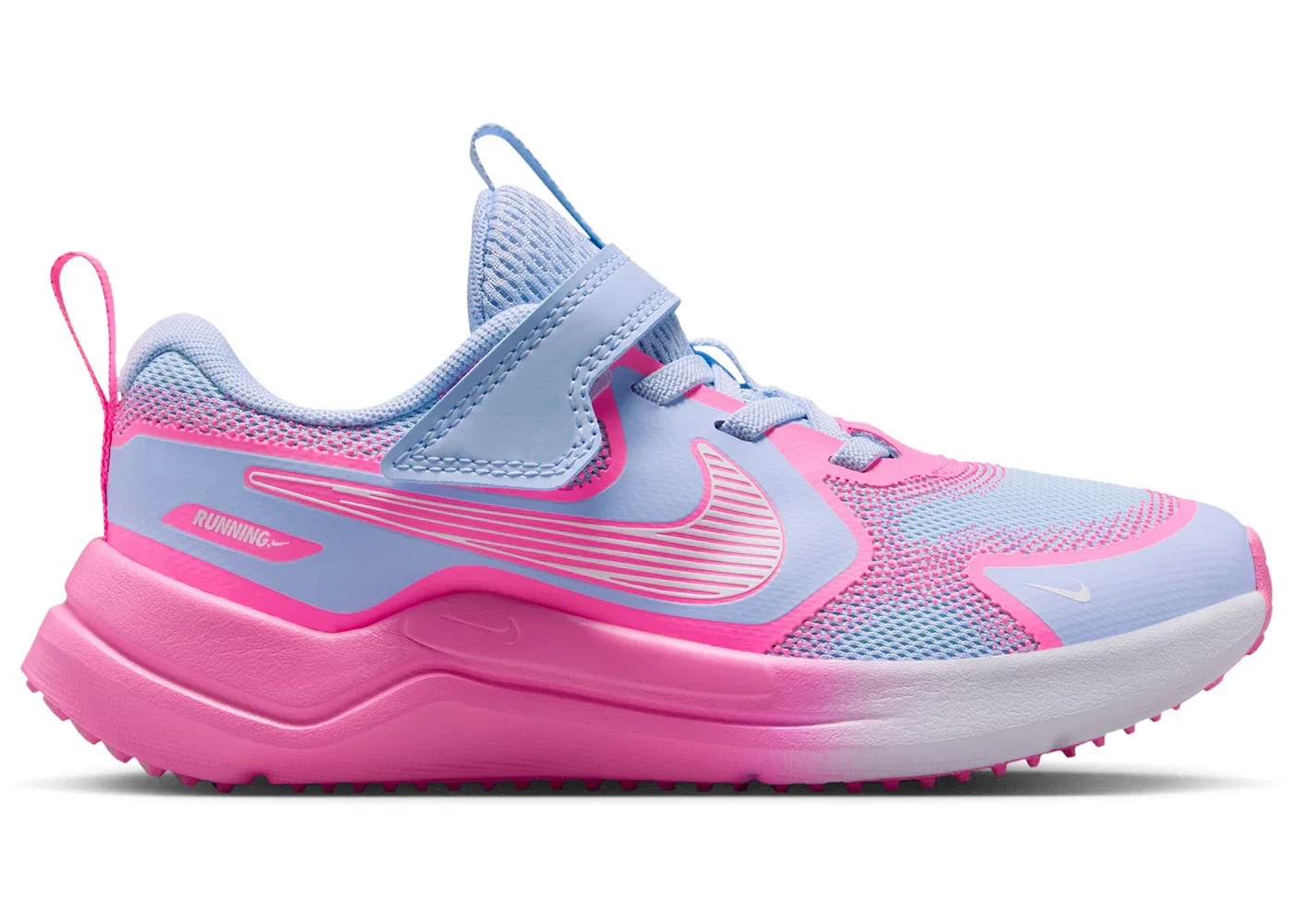 Детские кроссовки для бега Nike Cosmic Runner, Hydrogen Blue/Pink Glow/White