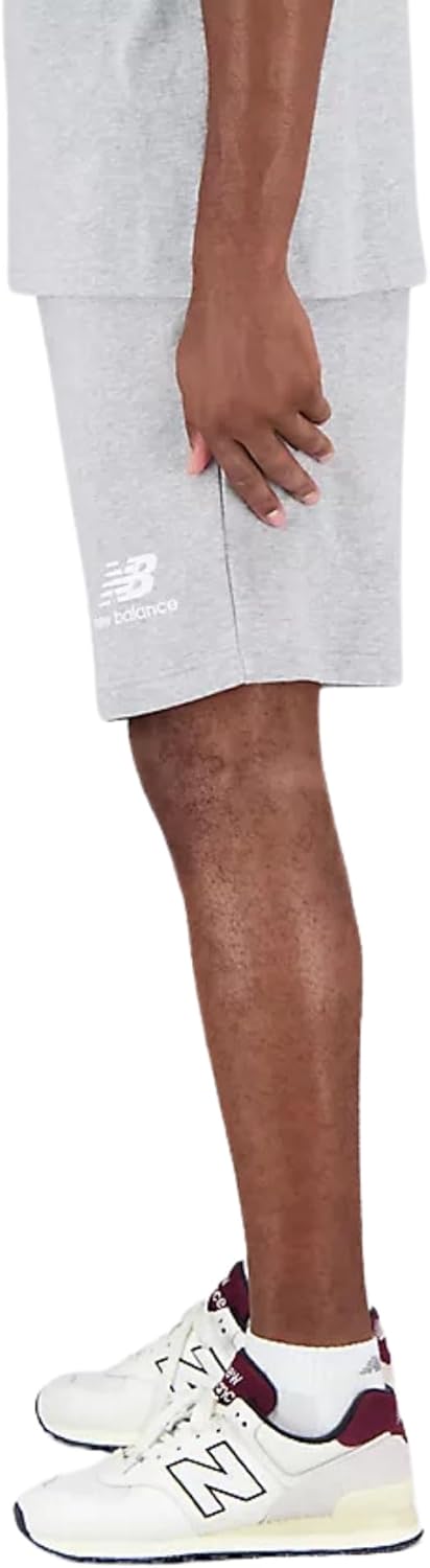 

шорты New Balance мужские спортивные Essentials короткие 7 дюймов, Athletic Grey