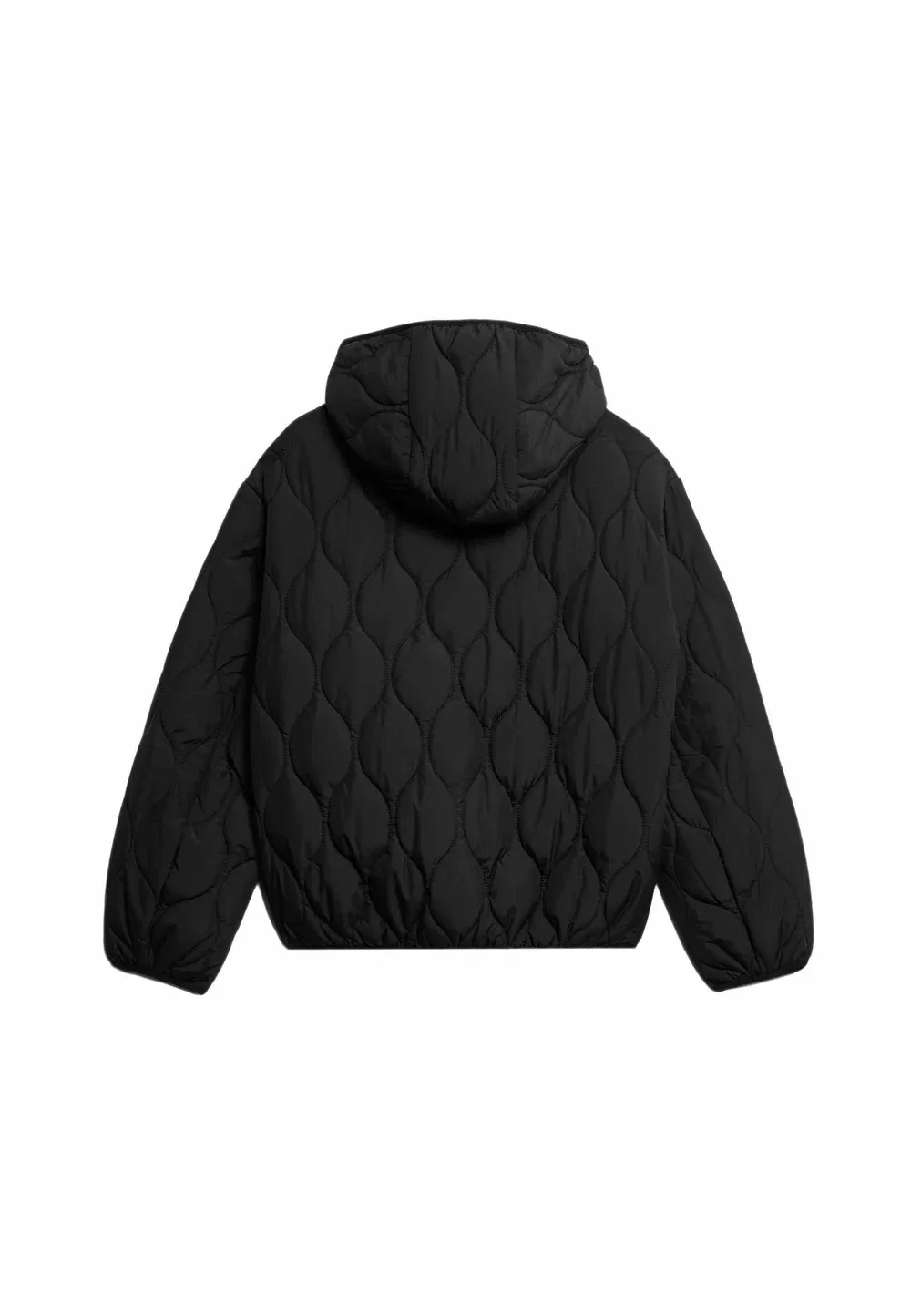 Куртка с капюшоном (6-16 лет). Унисекс - легкая куртка Marks & Spencer, Black — фото 2