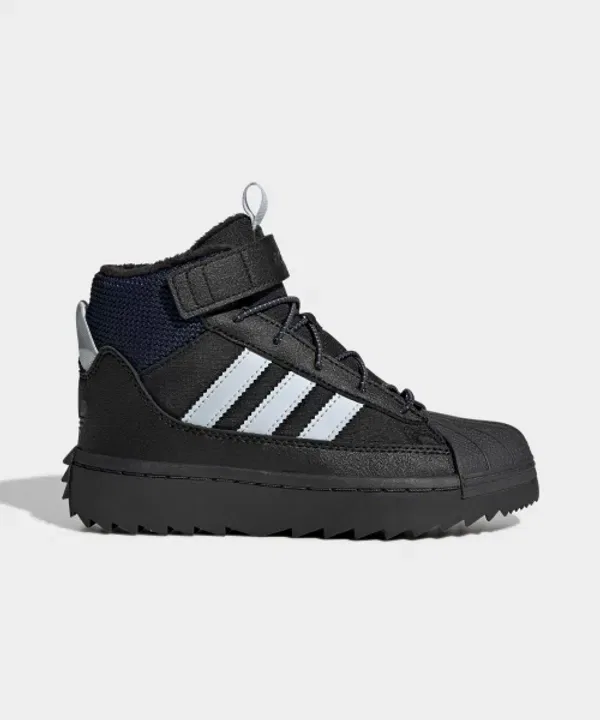 Ботинки Superstar Winter Trek Kids, Adidas, черный