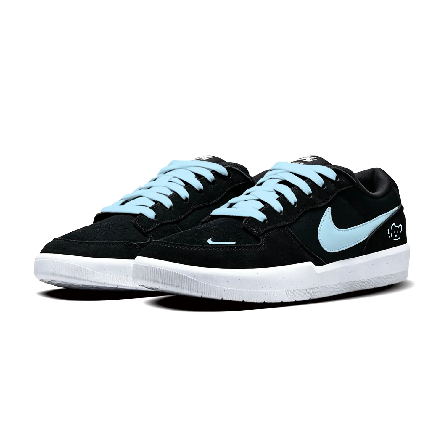Детские кроссовки для скейтбординга Nike SB Force 58, Black — фото 4