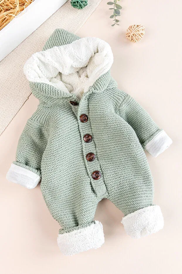 Детский комбинезон для девочек с длинным рукавом Babymod, Green