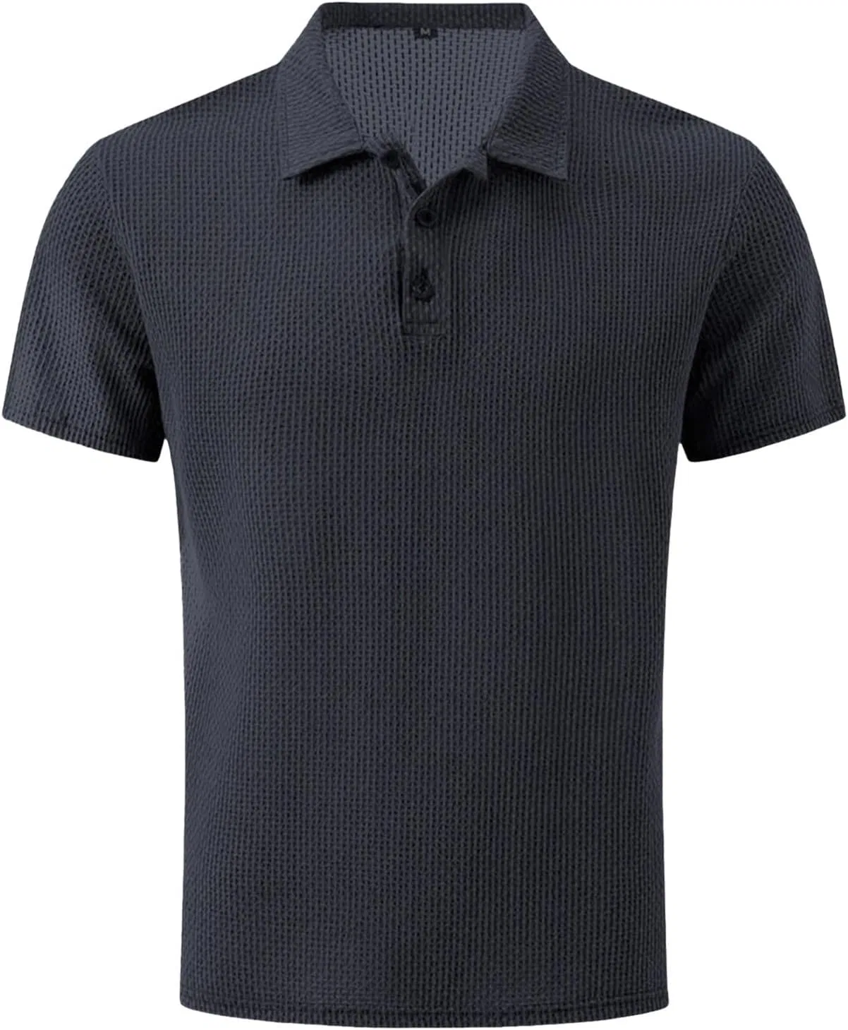 Мужская классическая polo рубашка с коротким рукавом, Dark Grey
