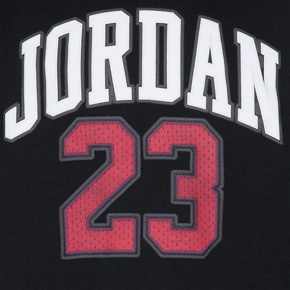 Детское худи с принтом Air Jordan 23 Nike, Schwarz — фото 3