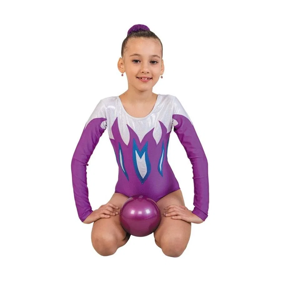 Купальник спортивный с принтом C28, Фиолетовый Karacan Spor