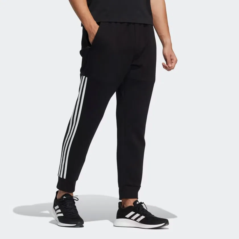 Брюки трикотажные с лампасами Future Icons Adidas, черный — фото 4