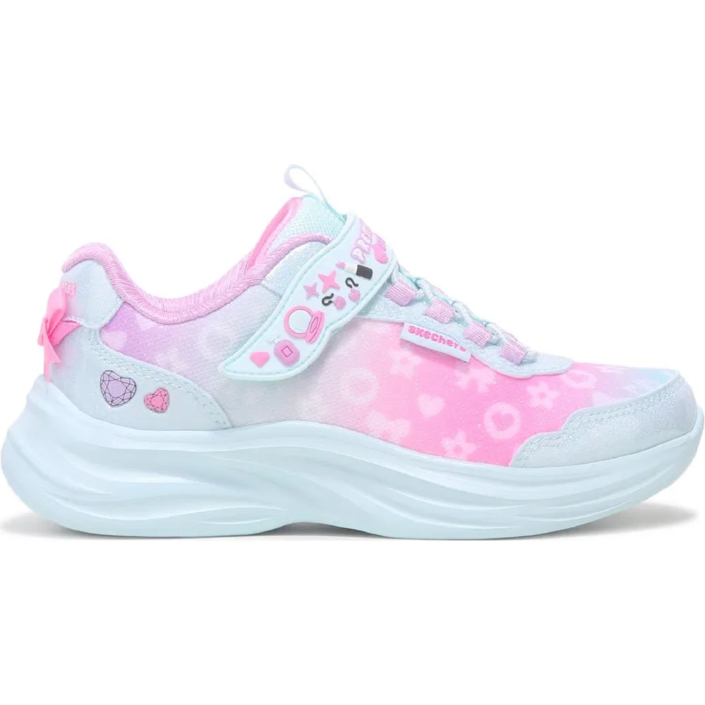 Детские кроссовки Power Jams 2.0 Skechers, Aqua Multi — фото 2