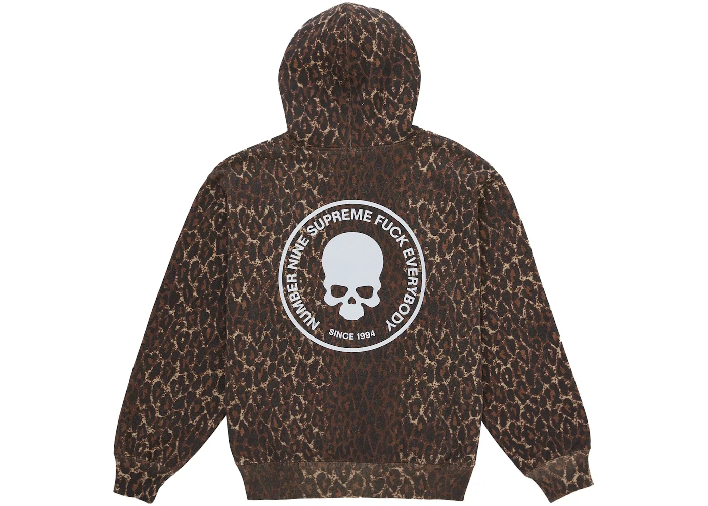 Мужской худи с принтом Leopard Supreme, Leopard — фото 2