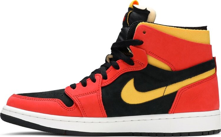 Кроссовки Air Jordan 1 High Zoom Comfort Chile Red, красный — фото 3