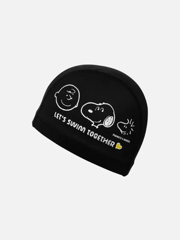 Плавательная шапочка для детей Together Stretch Black, Barrel