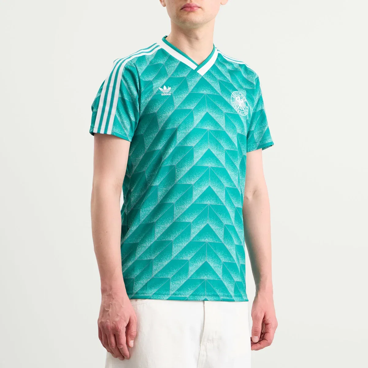 Футболка с длинным рукавом Dfb 90' Away Retro Jersey Adidas, Power Green — фото 3