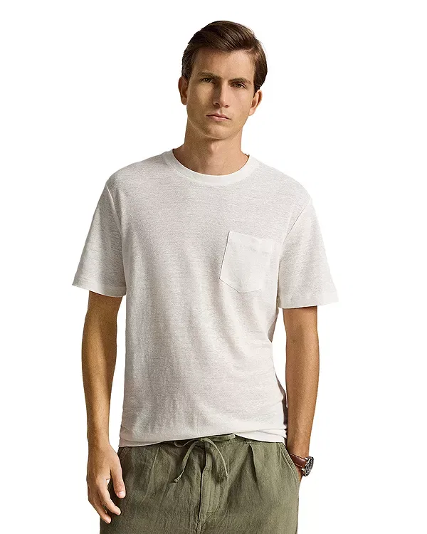 Мужская футболка с коротким рукавом Polo Ralph Lauren, белый