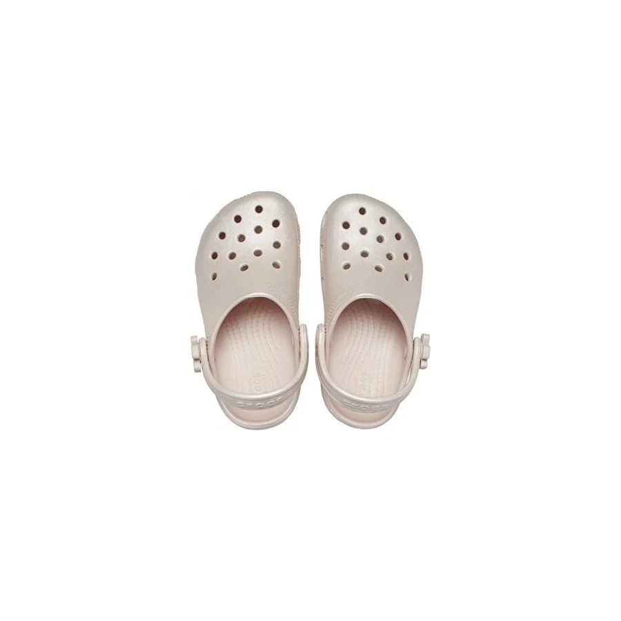 Детские спортивные сланцы Classic Pearl Shine Clog T Crocs, Серый — фото 3