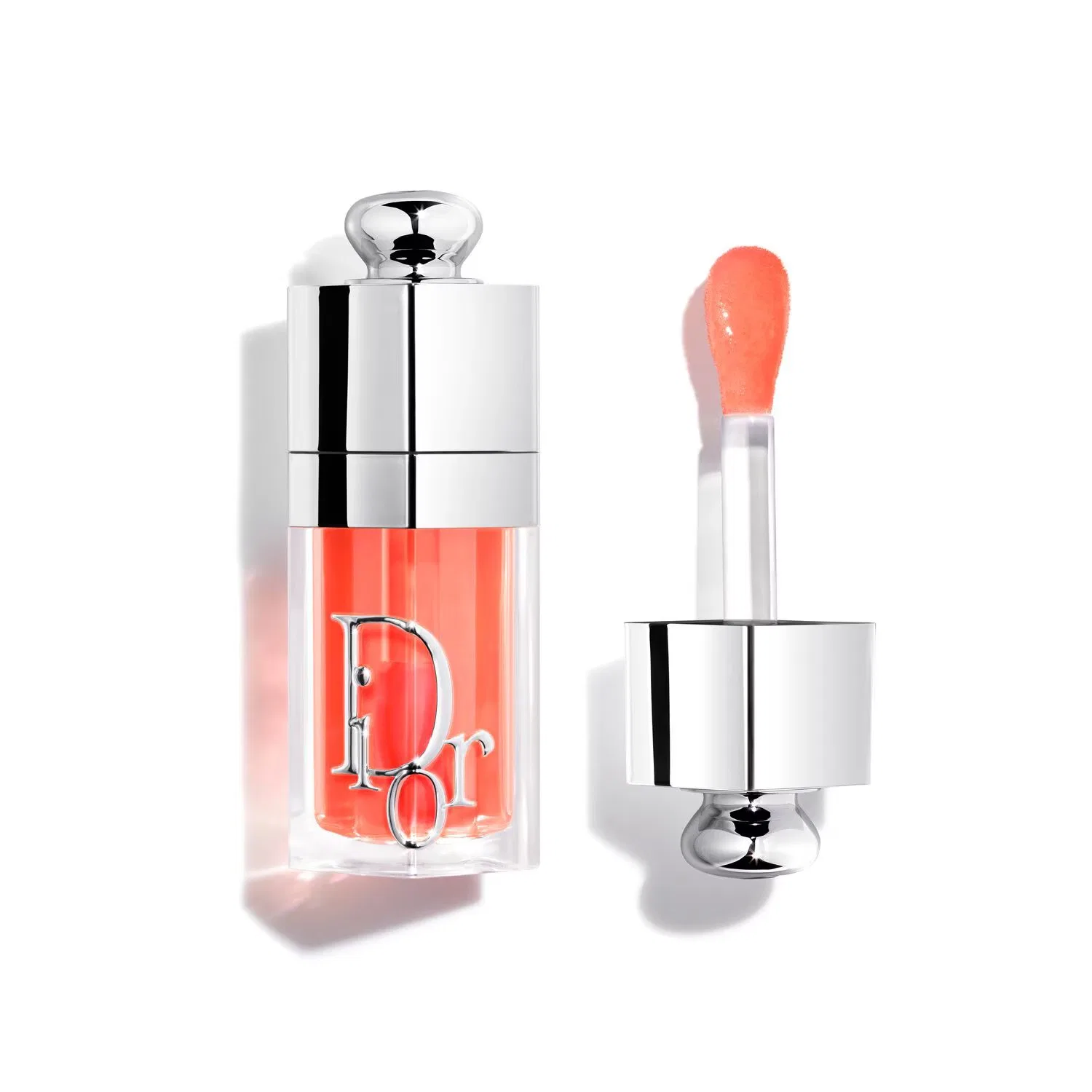 Масло для губ DIOR Addict Lip Glow Oil, 6 мл, с эффектом сияния, Peachy