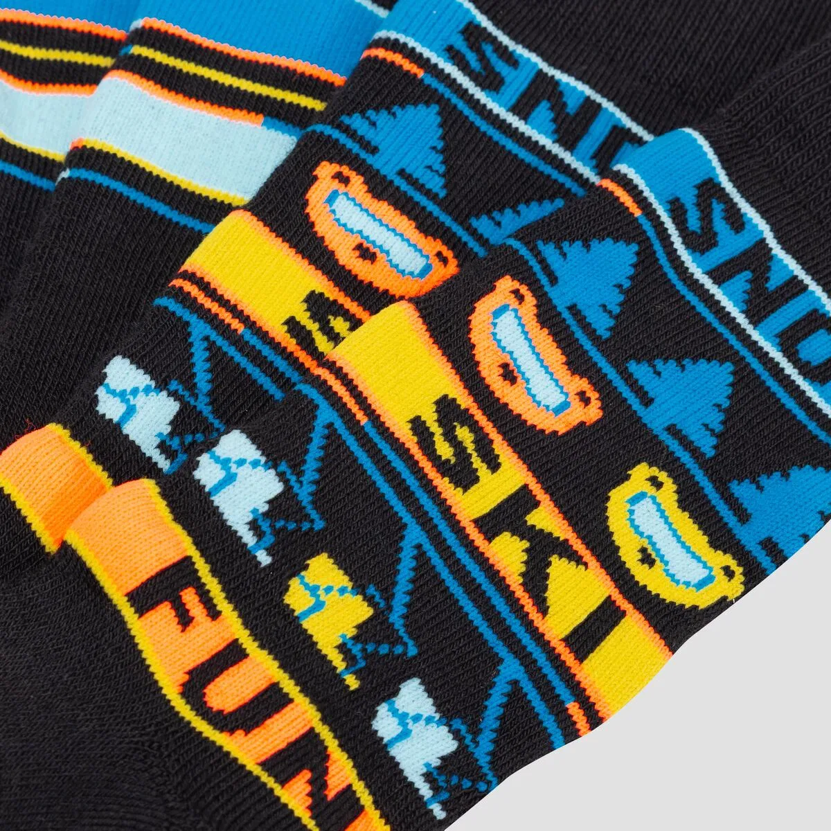 Детские носки для мальчиков комплект 2 пары Ski Merino Sock Bridgedale, черный — фото 2