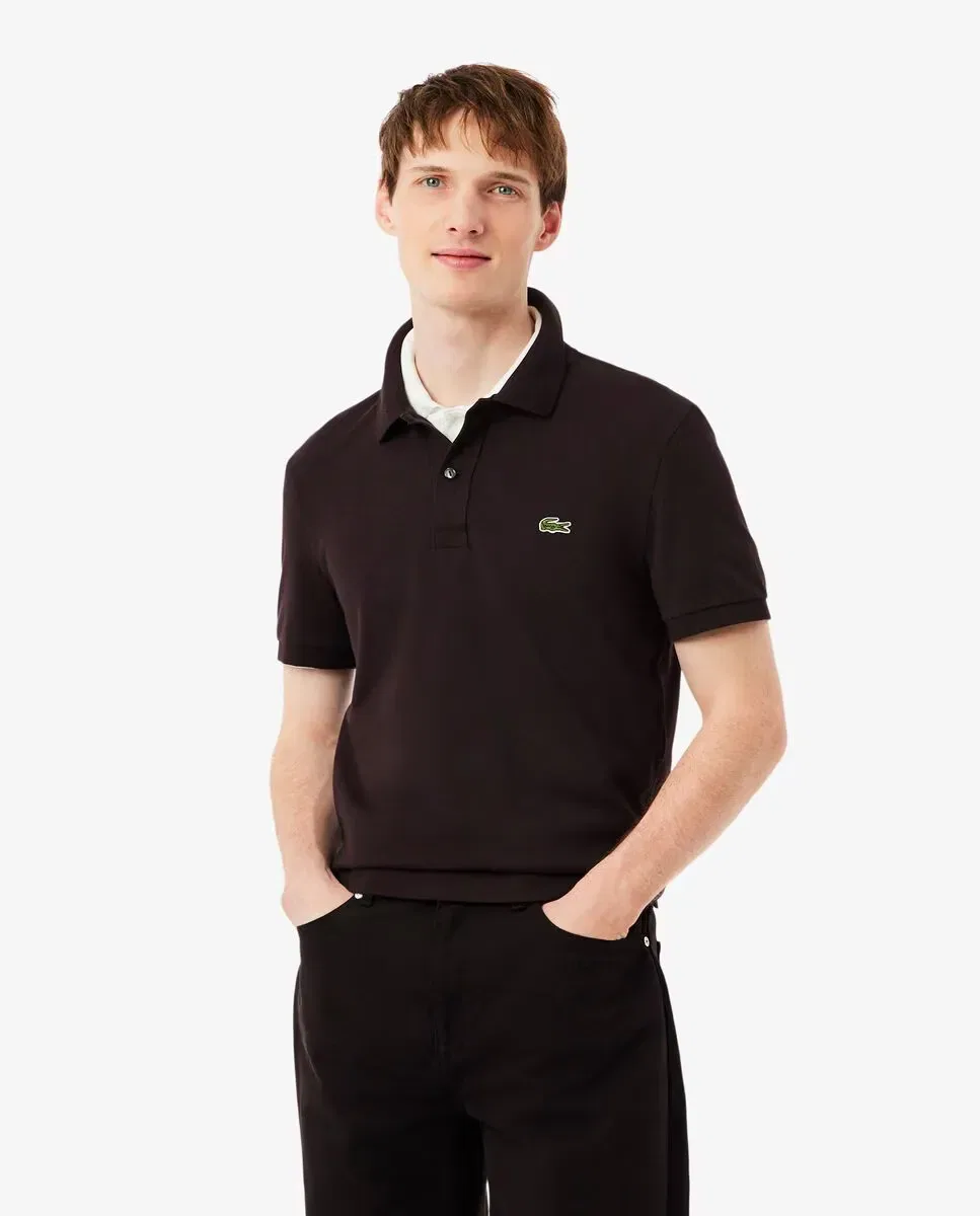 Мужское поло с коротким рукавом из пике Lacoste, Marrón