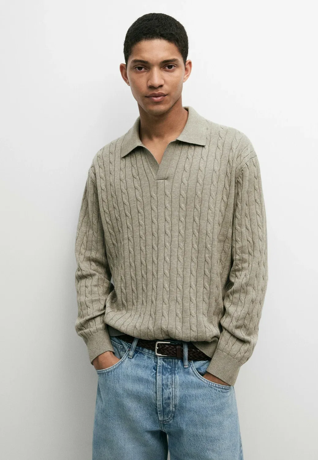 Прыгун Massimo Dutti, Mottled Light Brown