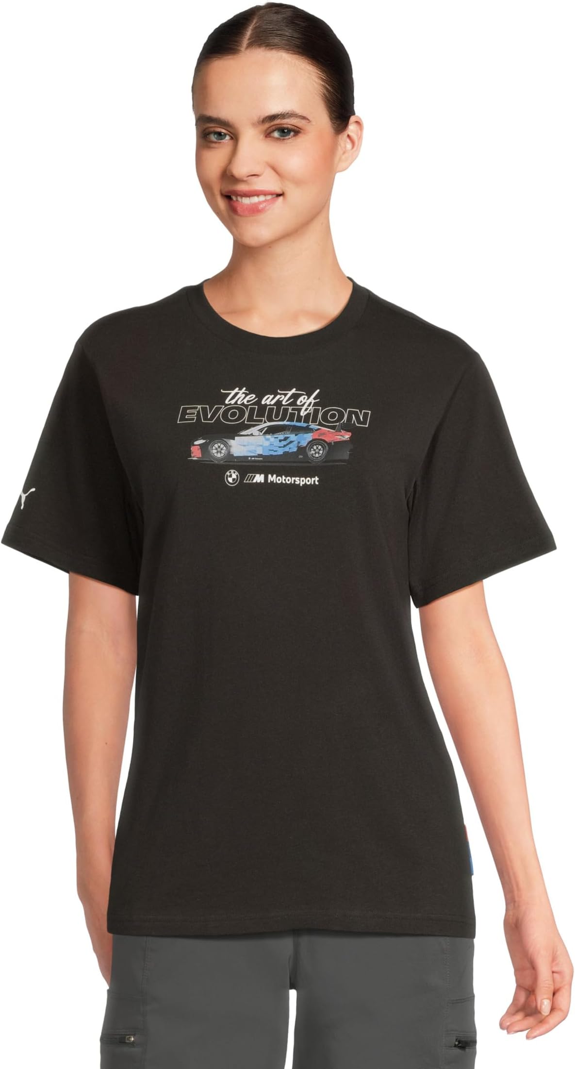 

Футболка PUMA BMW M Motorsport Graphic T-Shirt, цвет Puma Black