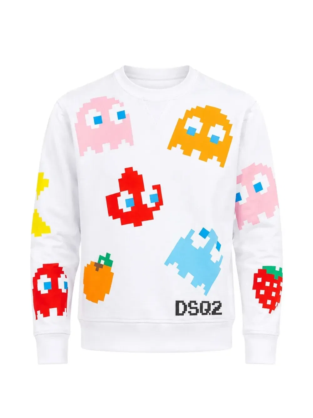 Свитшот с принтом Pac-Man Dsquared2, белый