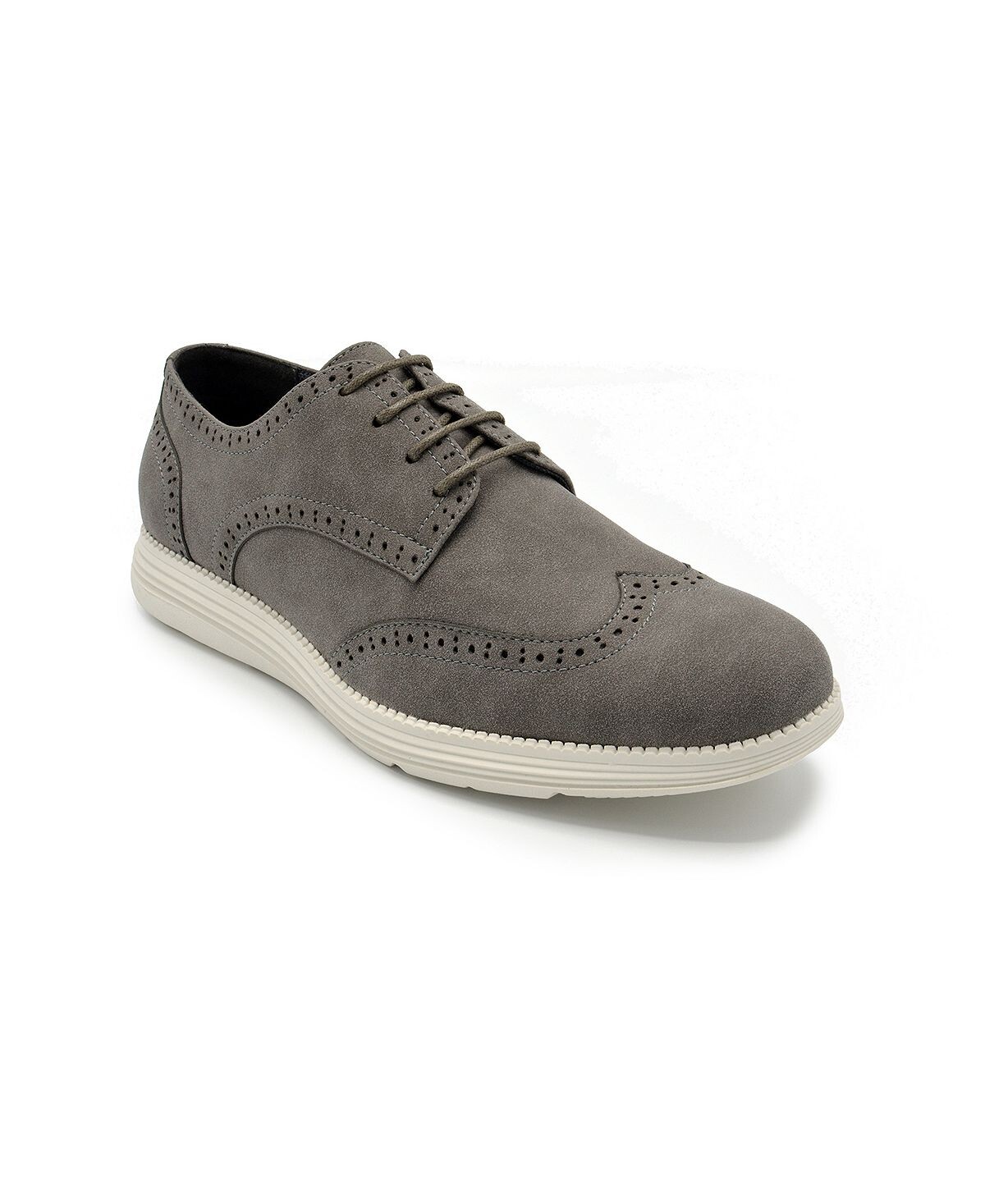 

Мужские оксфорды lark wingtip Aston Marc, серый