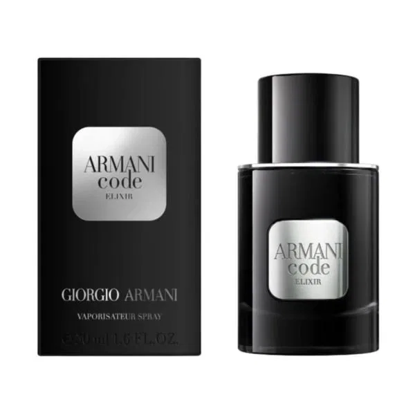 Мужская парфюмерная вода Giorgio Armani Code Elixir, 50 мл, Black — фото 2