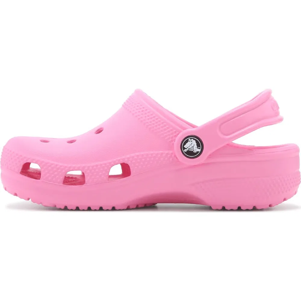 Классические детские сабо Crocs, Pink Lemonade — фото 3