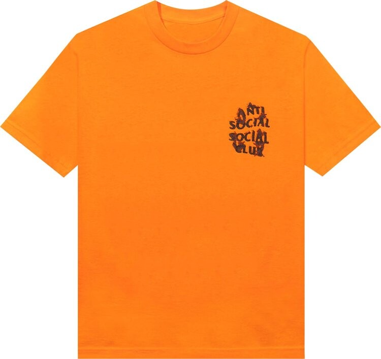 

Футболка Anti Social Social Club The Notebook Tee 'Orange', оранжевый