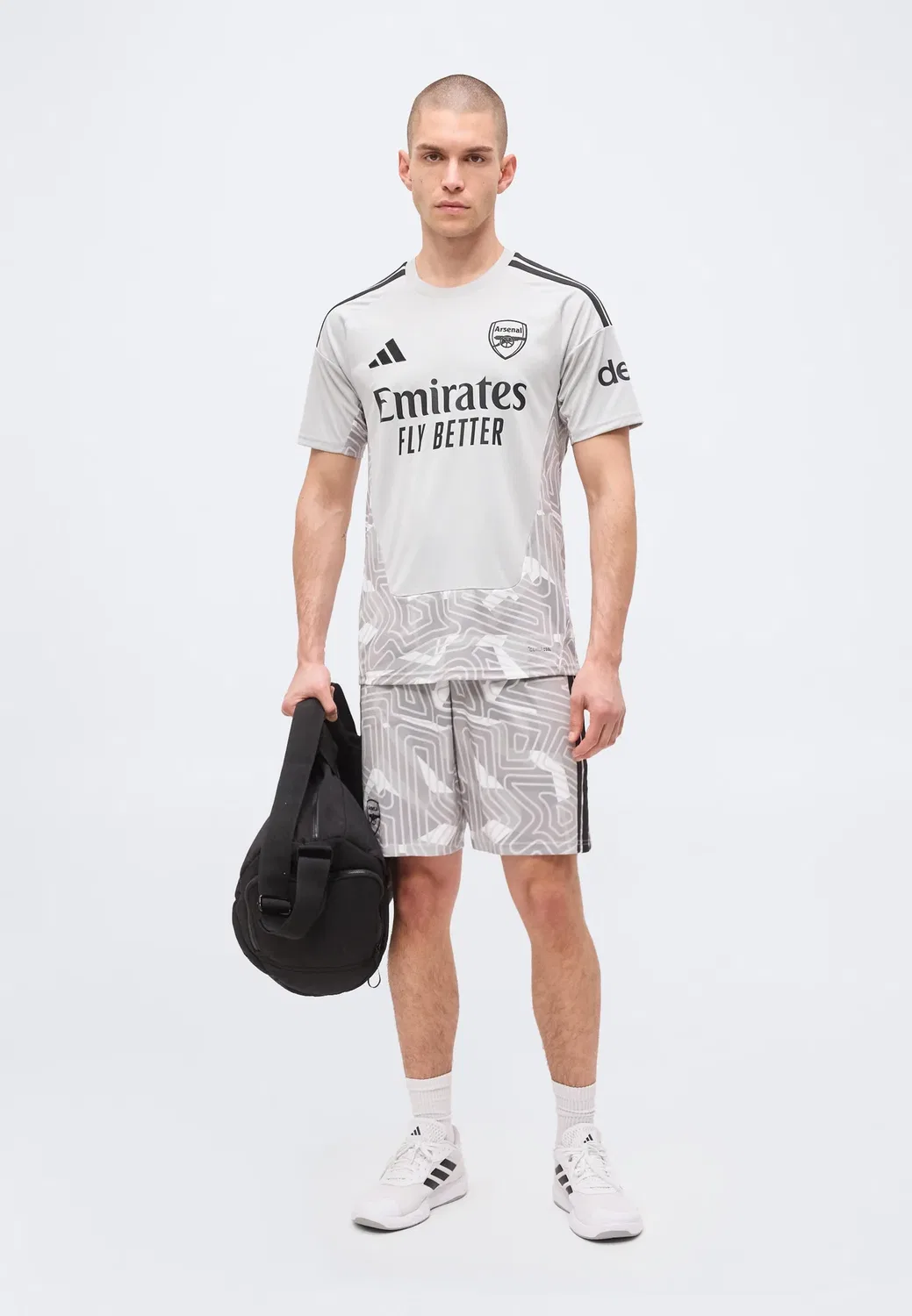 Вратарь «Арсенала» сезона 26/27 - клубная форма Adidas Performance, Grey Two — фото 2