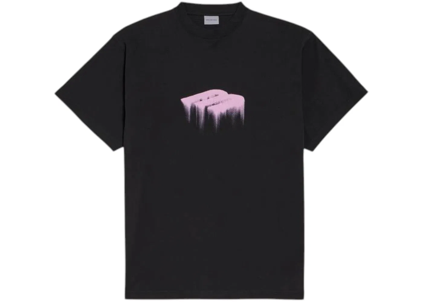Мужская футболка оверсайз Balenciaga, Black
