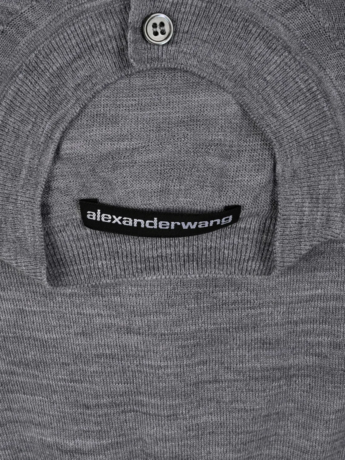 Многослойный топ с завязками Alexander Wang, белый — фото 3