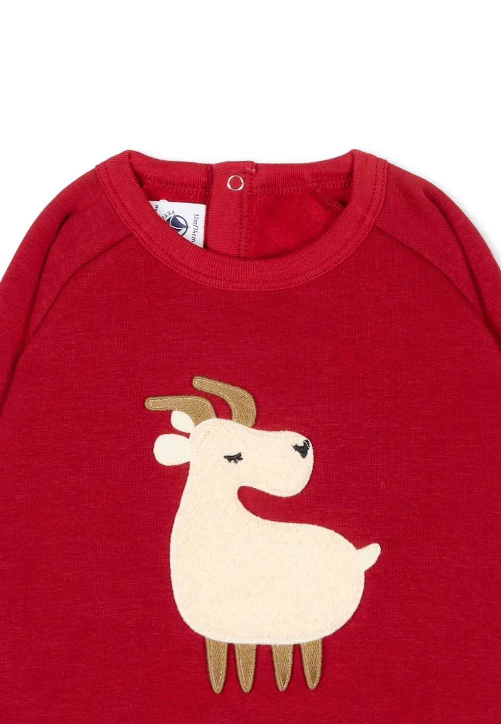 Фелпа - толстовка Petit Bateau, Bordeaux — фото 3