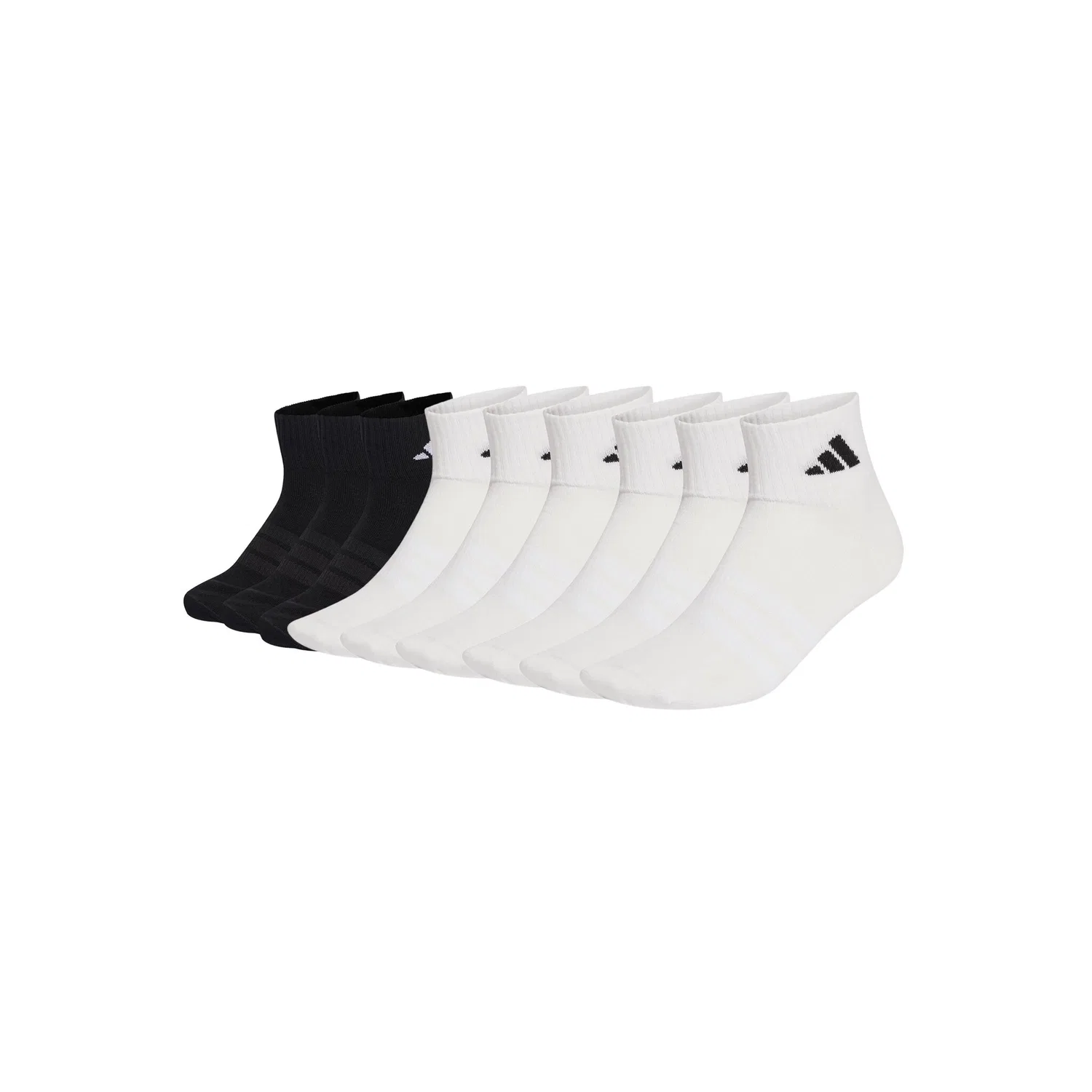 Мужские носки-следы с поддержкой свода стопы Adidas Originals, White/Black