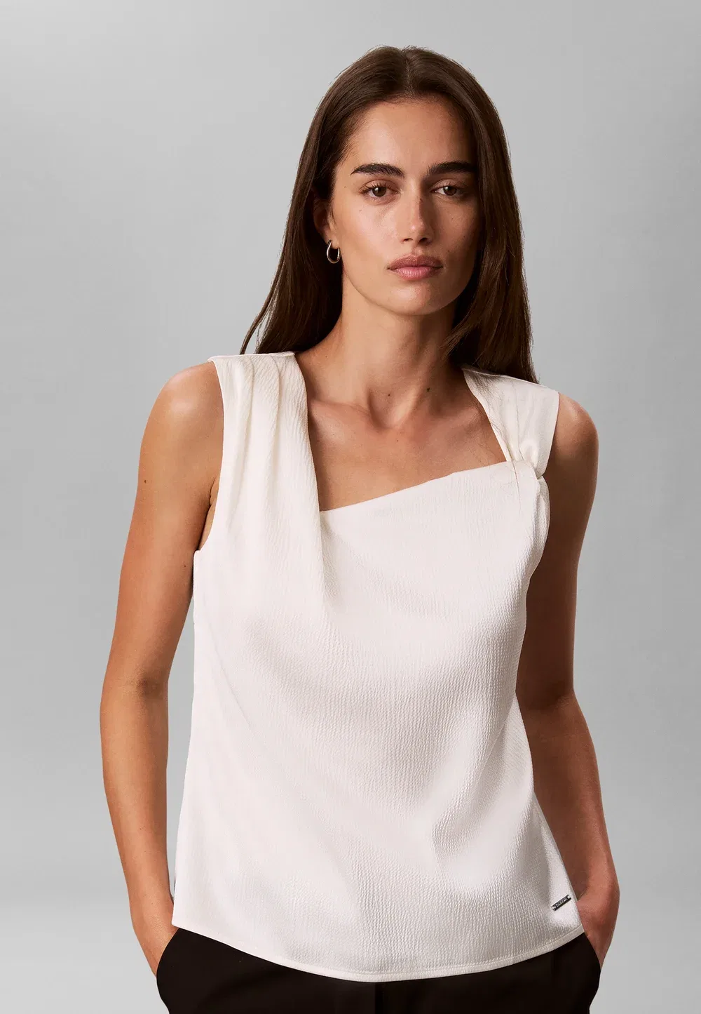 Верхняя часть с кованым витым механизмом - верхняя часть Calvin Klein, Tofu — фото 4
