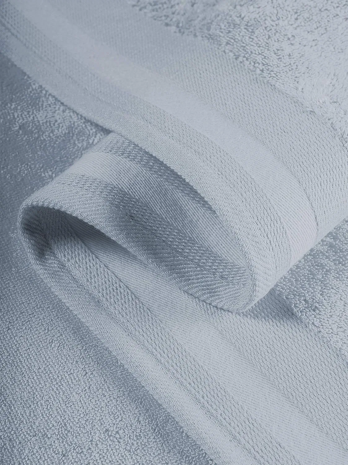Набор мочалок 6 шт Cotton, De Witte Lietaer, 15x22 см, Ice Blue — фото 3