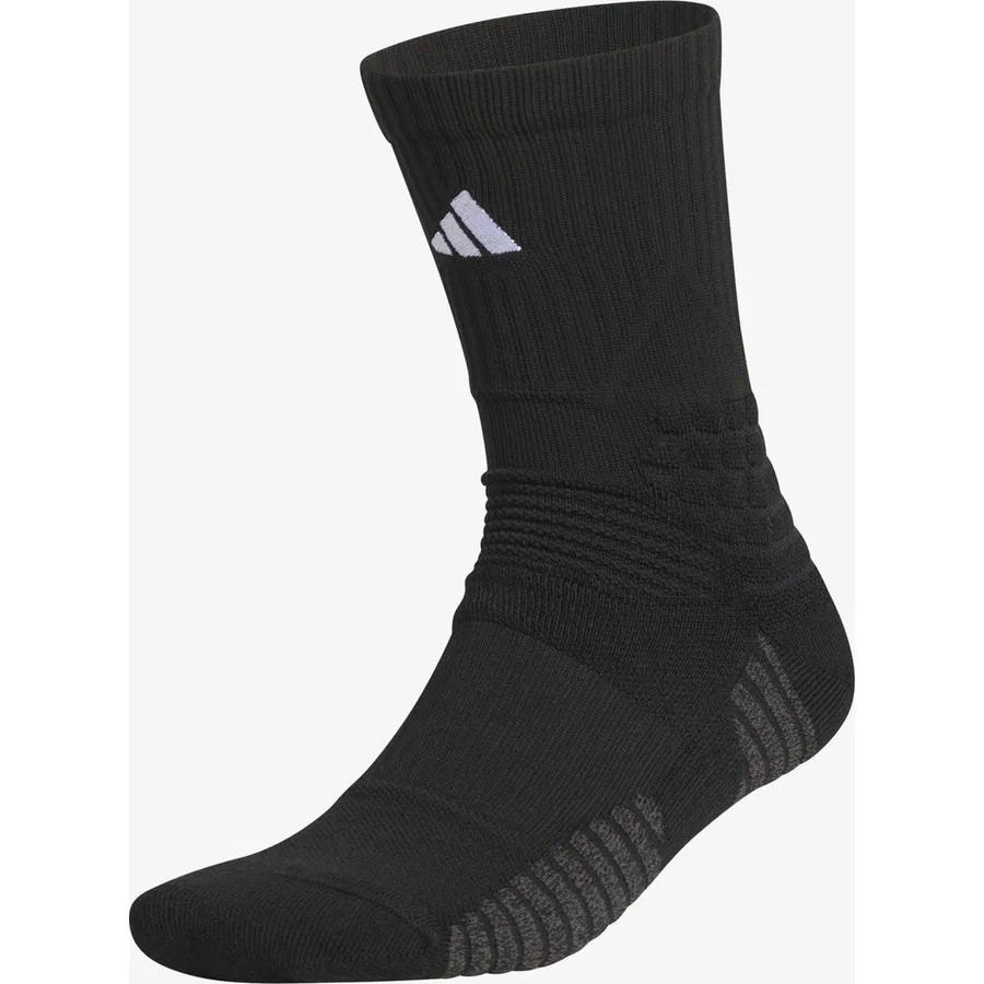 Носки баскетбольные с мягкой подкладкой Performance Select, adidas, Черный — фото 3
