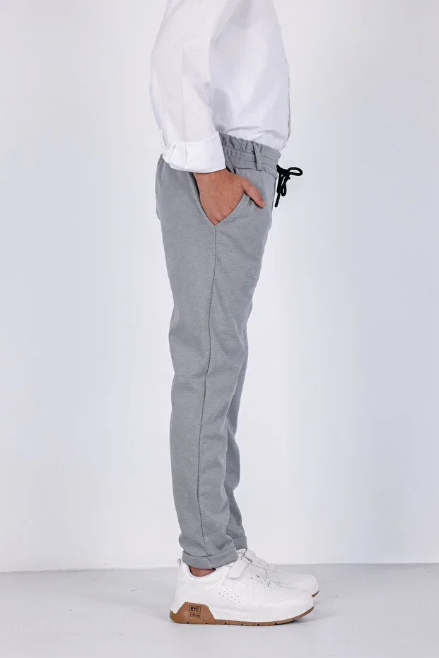 Детские джоггеры для мальчиков хлопковые 2Moda, Gray - Black 3Moda — фото 4